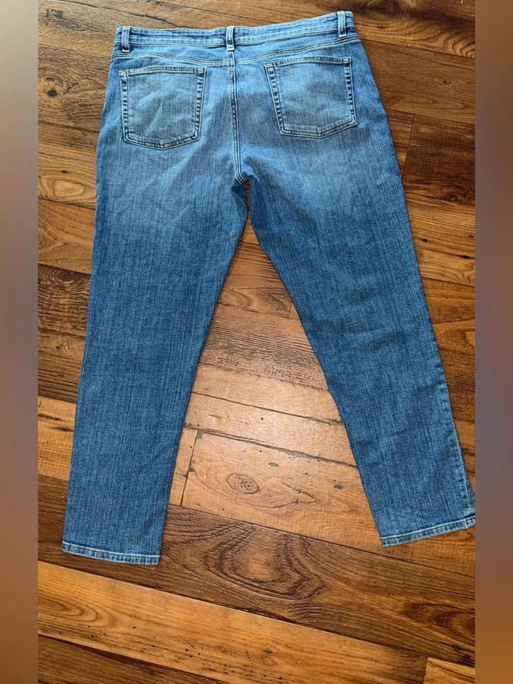 NWOT Eileen Fisher “Boyfriend Jean” Organic Cotton Size:14 - Picture 8 of 14